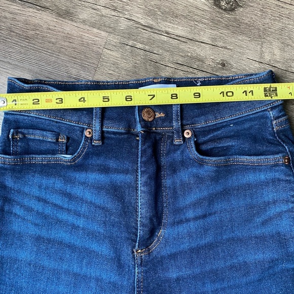 LOFT Women’s Deep Blue Sculpt Jeggins Skinny Jeans Size 2P - Picture 7 of 12